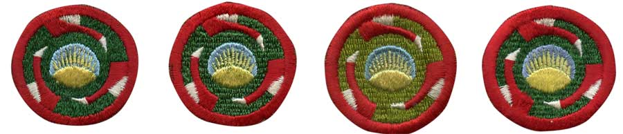 ku-ni-eh badges